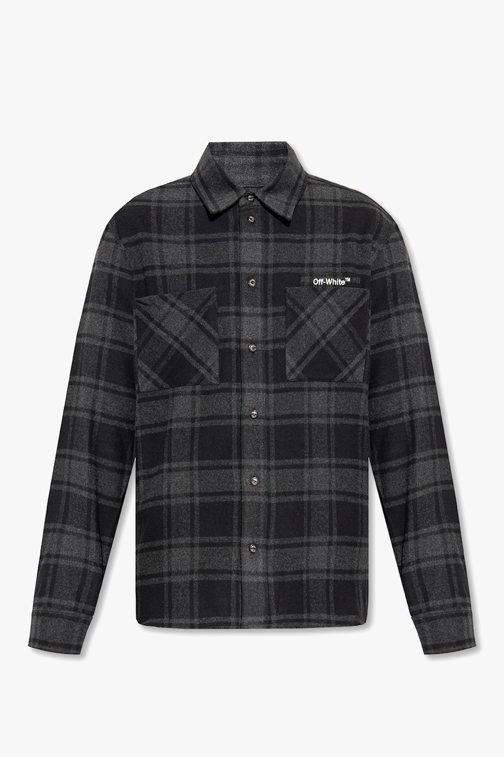 Off white quote check shirt best sale